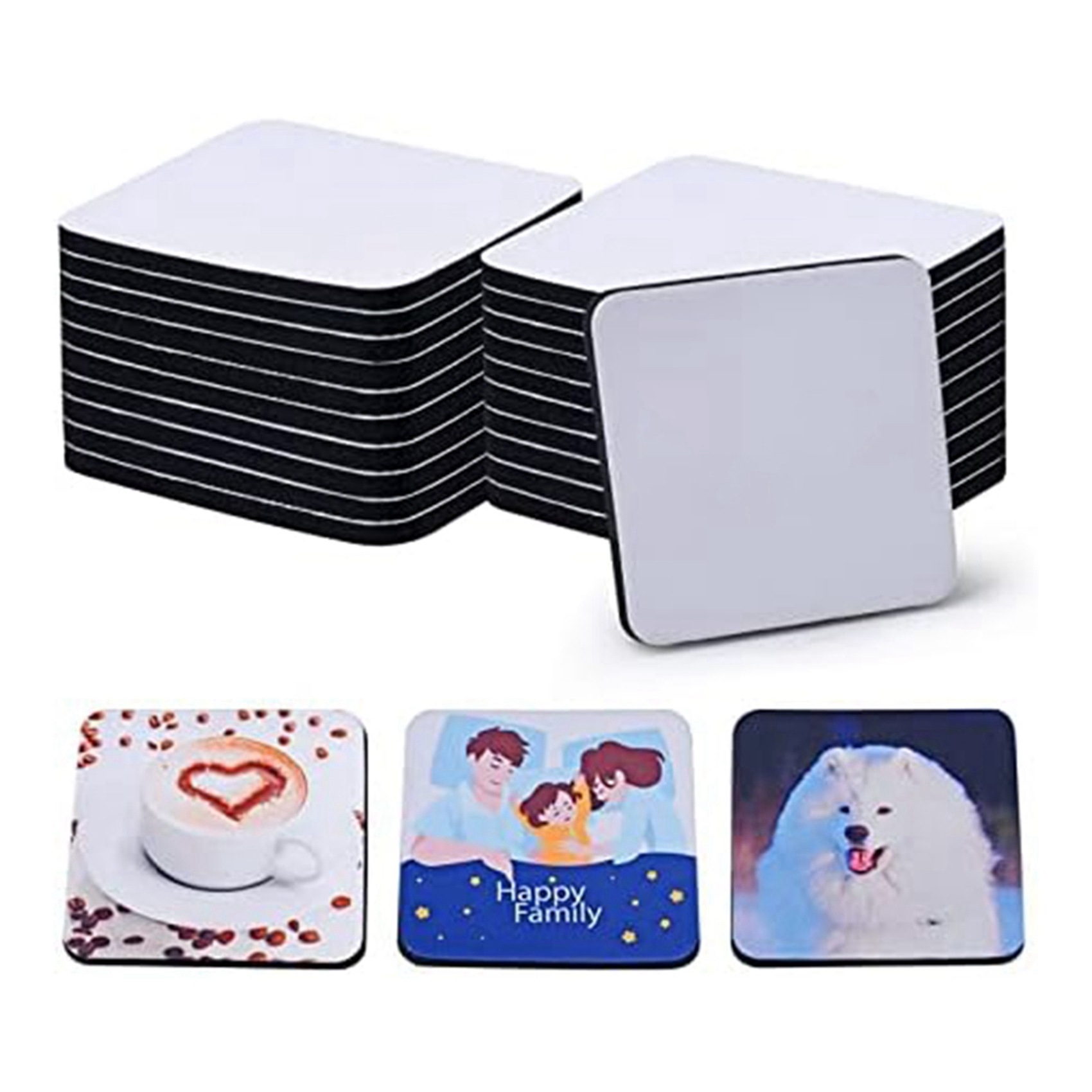 40 Stück quadratische Sublimat – Coaster Sublimation Blank Bewertung und Preis