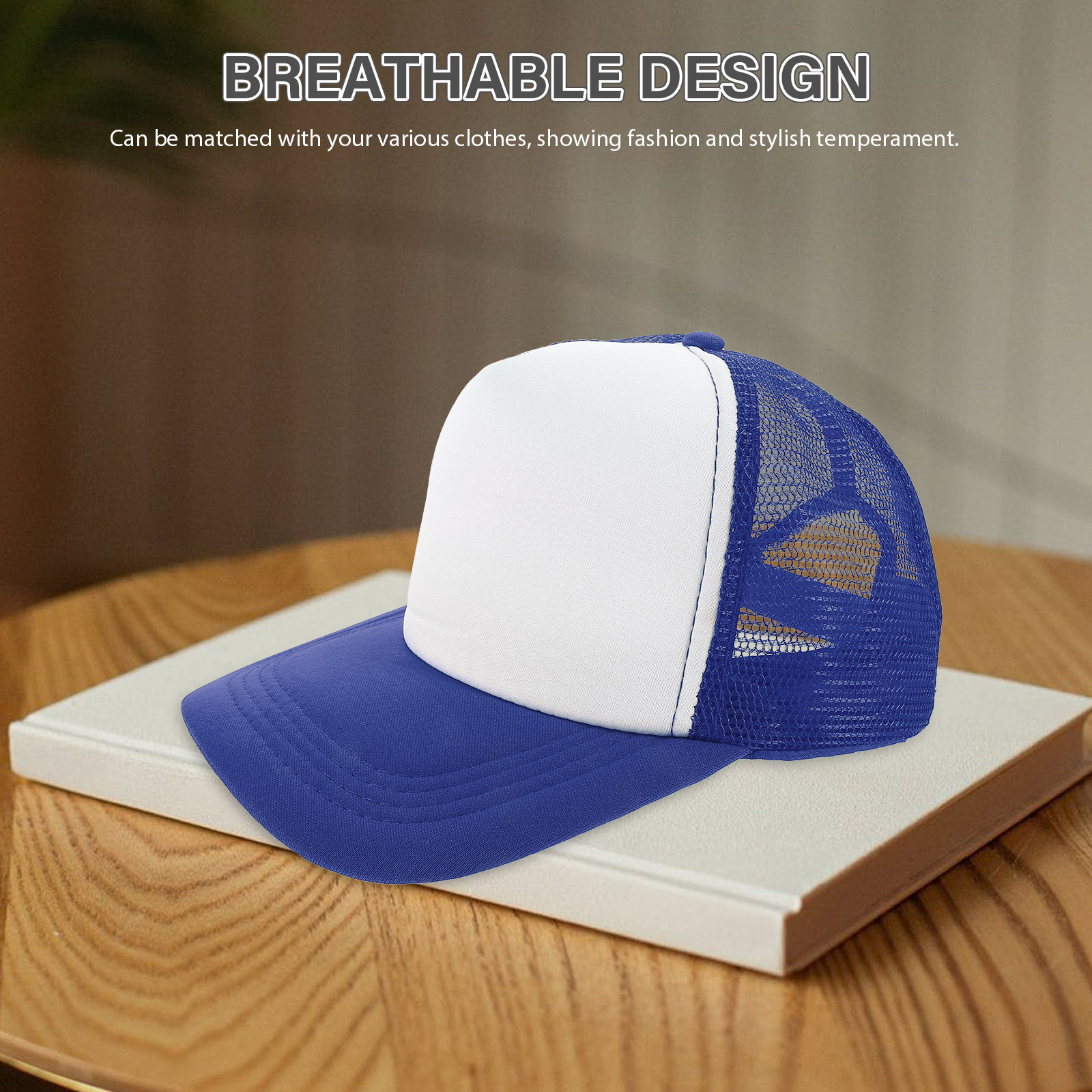 10 Stück Blanko Mesh-Baseballk – Hat Sublimation Blank Bewertung und Preis
