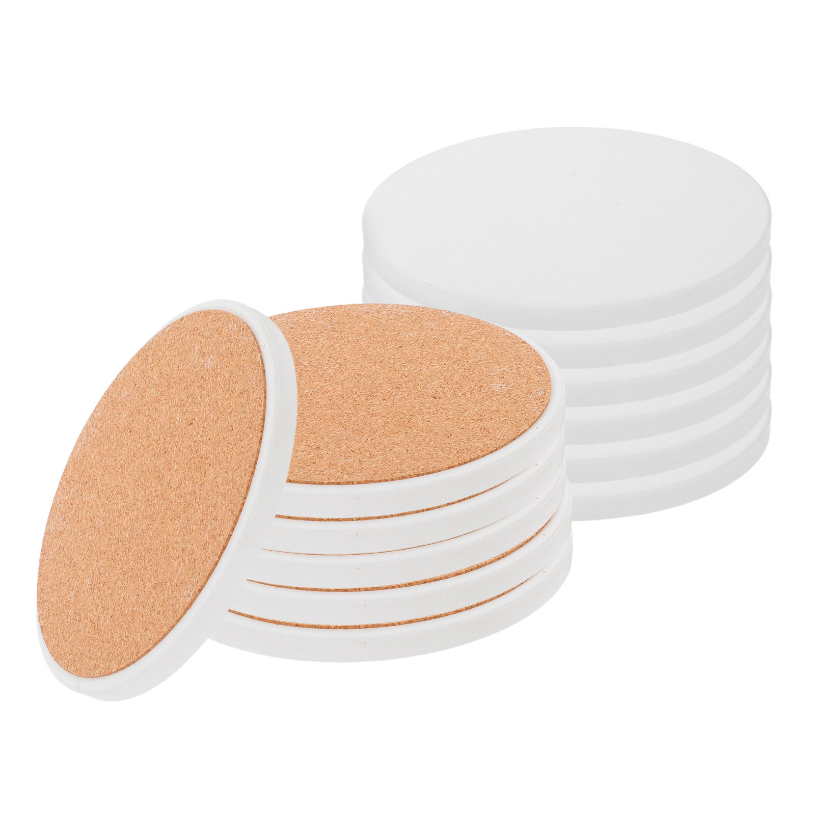 12 Stück Runde Keramik-Unterse – Coaster Sublimation Blank Bewertung und Preis
