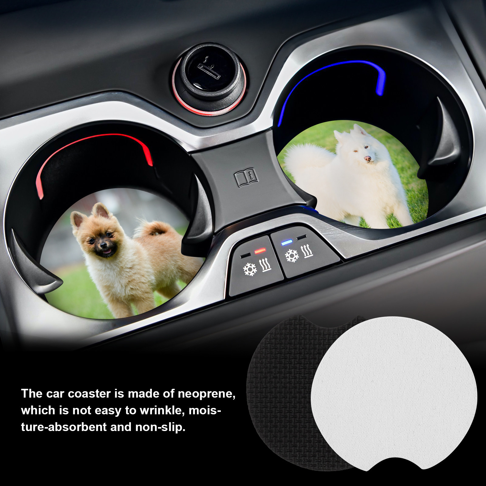 36 Stück Sublimations-Autobech – Coaster Sublimation Blank Bewertung und Preis