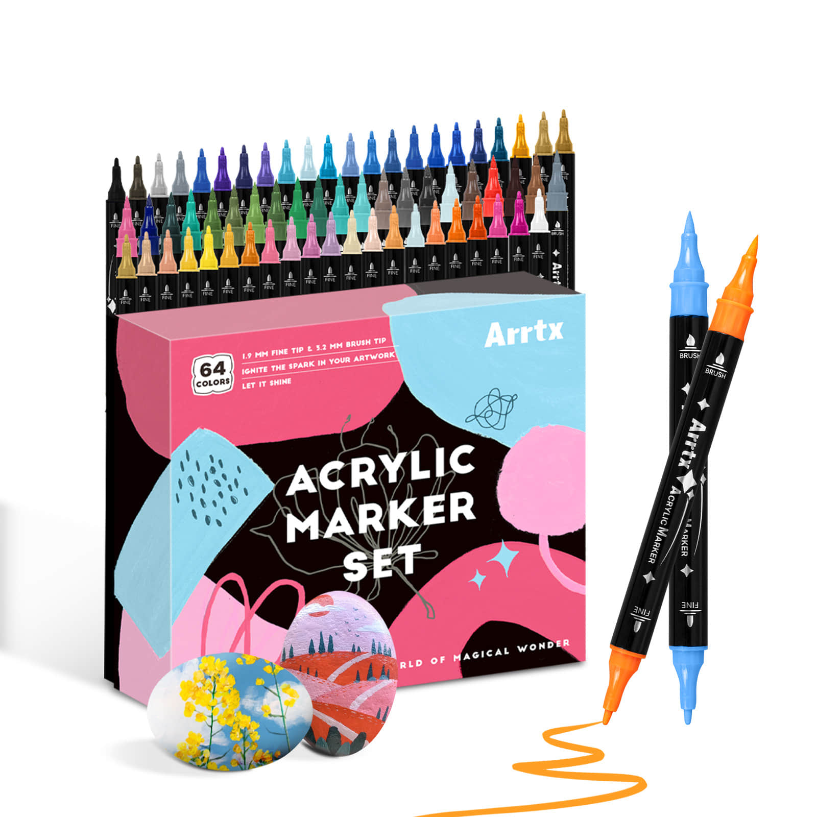 Arrtx 64-Farben-Acryl-Farbstif – Copic Marker Classic Bewertung und Preis