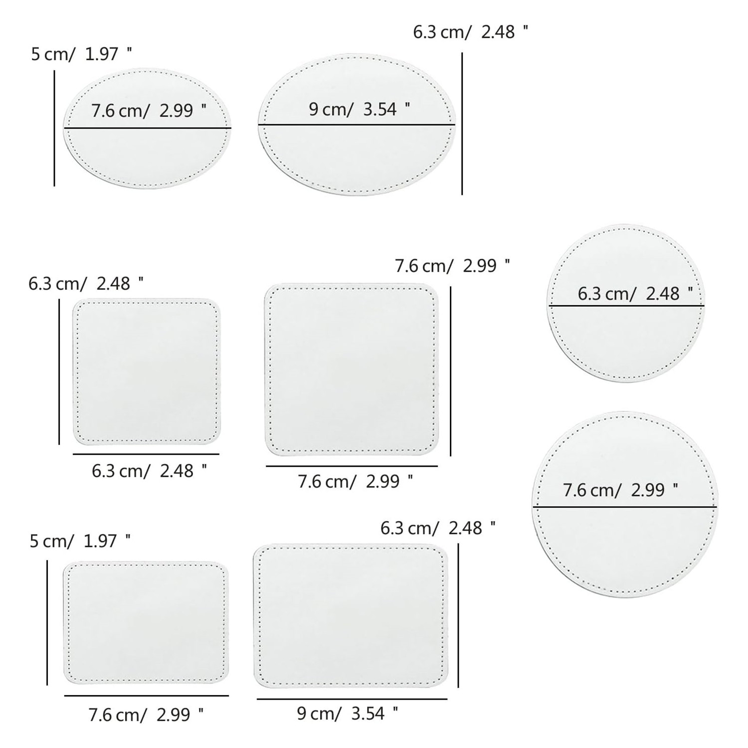 Sublimationsrohlinge, Kunstled – Hat Sublimation Blank Bewertung und Preis